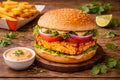 Tandoori Paneer Aloo Burger