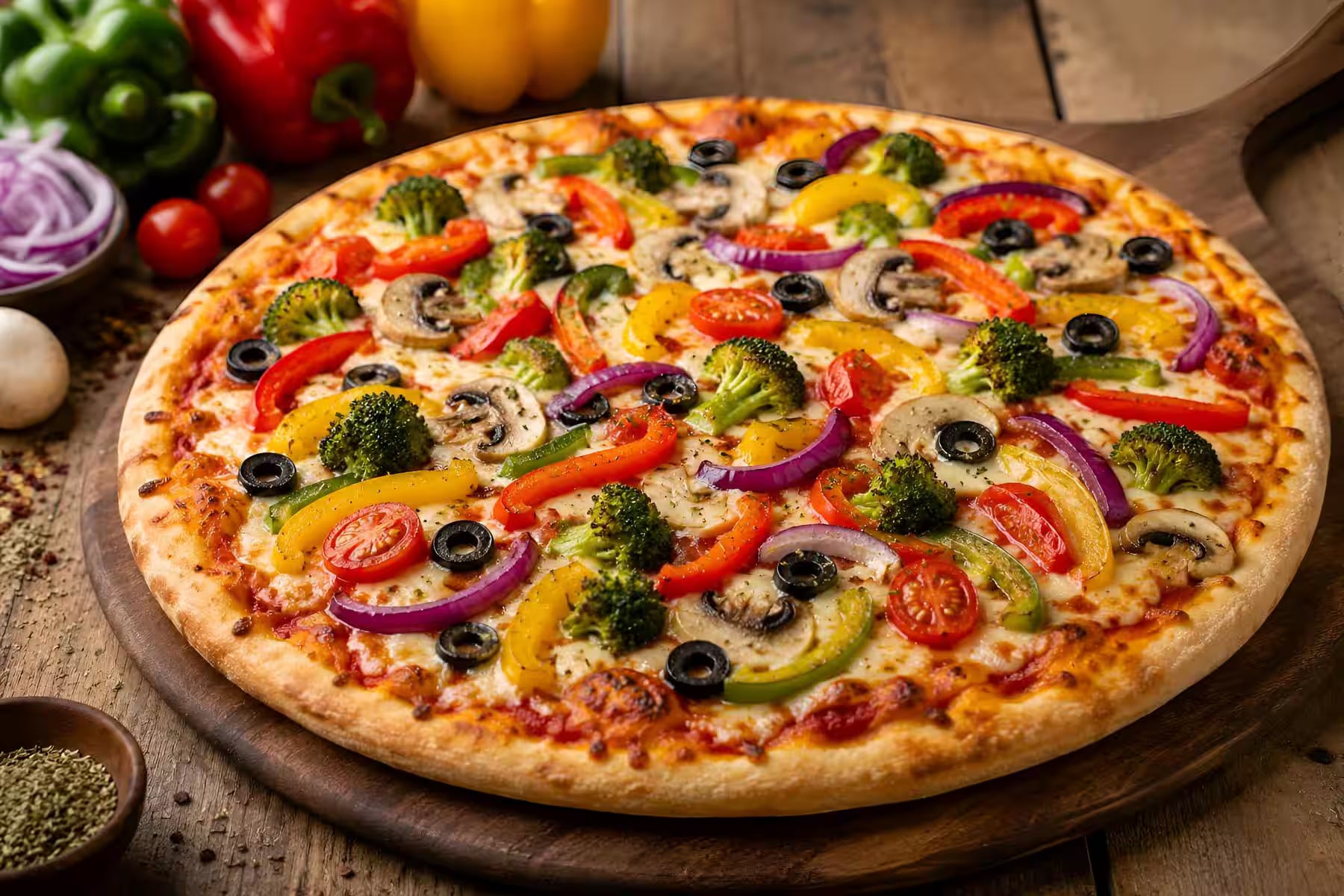 Great Veggie Pizza