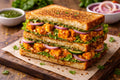 Makhani Paneer Sandwich