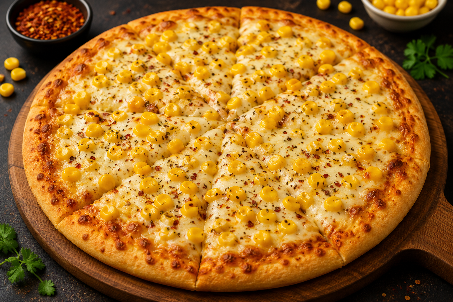 Corn Pizza